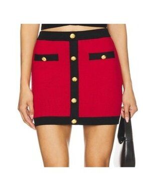 MAJORELLE Emil Skirt in Red